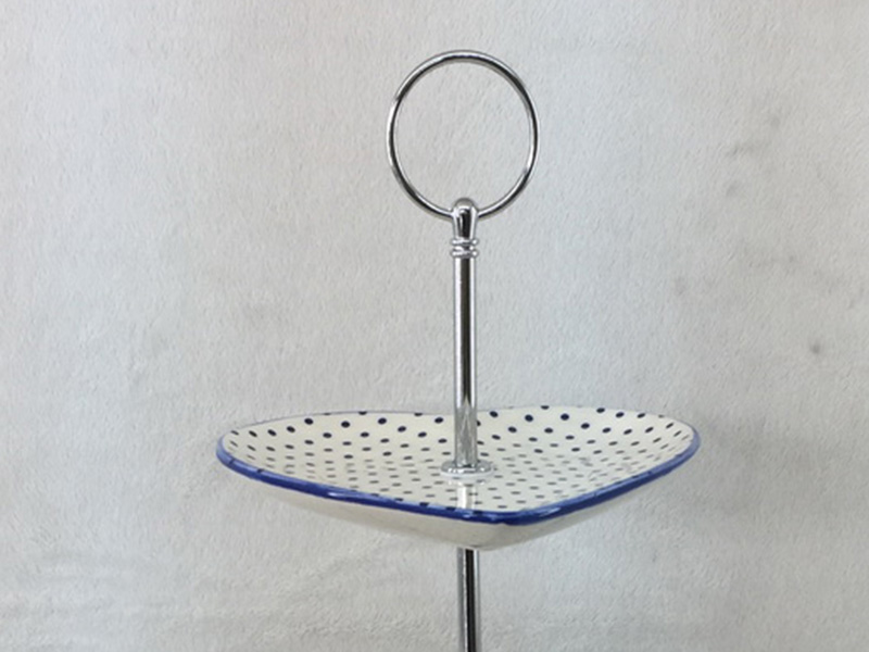 3-Tier Cake Stand with metal handle